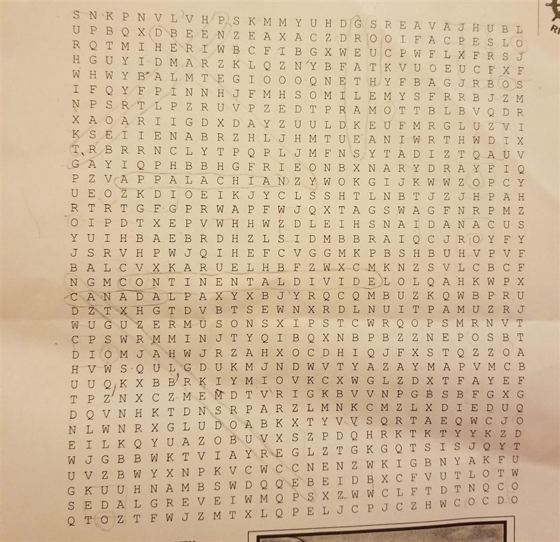 Word search can you help me find everglades mackenzie river and Washington ​-example-1