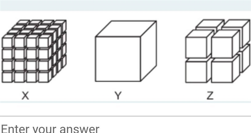 Sam is given three sets of wooden blocks, as shown. Sam will use the sets to model-example-1