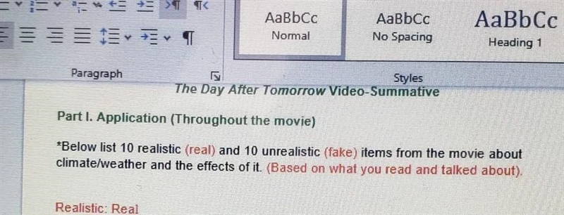 Name: The Day After Tomorrow Video-Summative ​-example-1