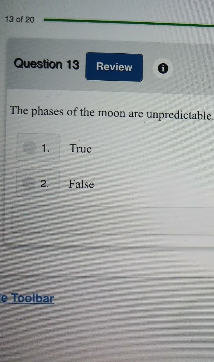 The phases of the moon are unpredictable ​-example-1