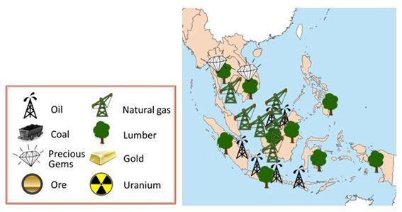 Analyze the map below and answer the question that follows. Analyze the map above-example-1