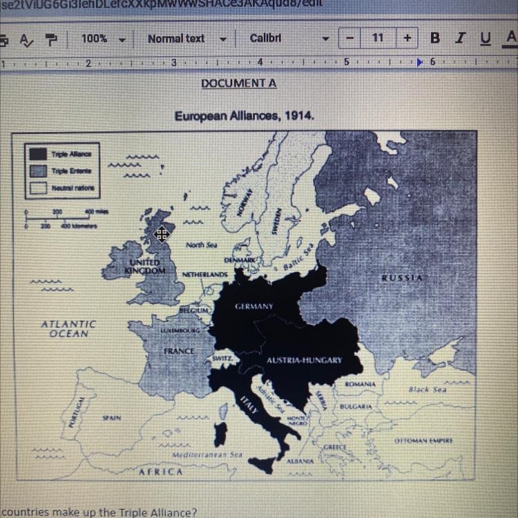 How could you use this map to describe a cause of World War I?-example-1