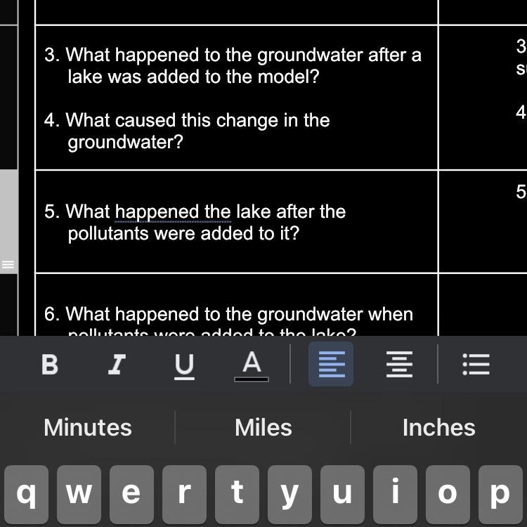 5. What happened the lake after the pollutants were added to it?-example-1