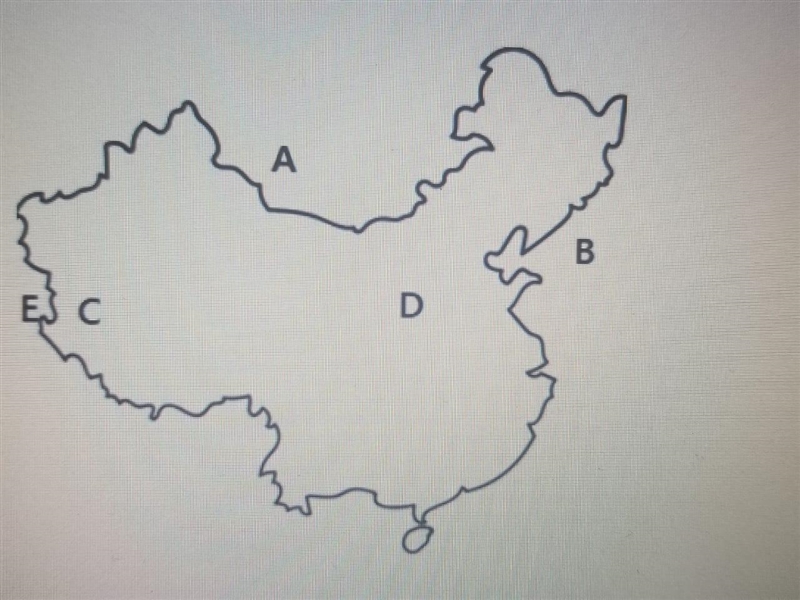 Label the Map of China-example-1