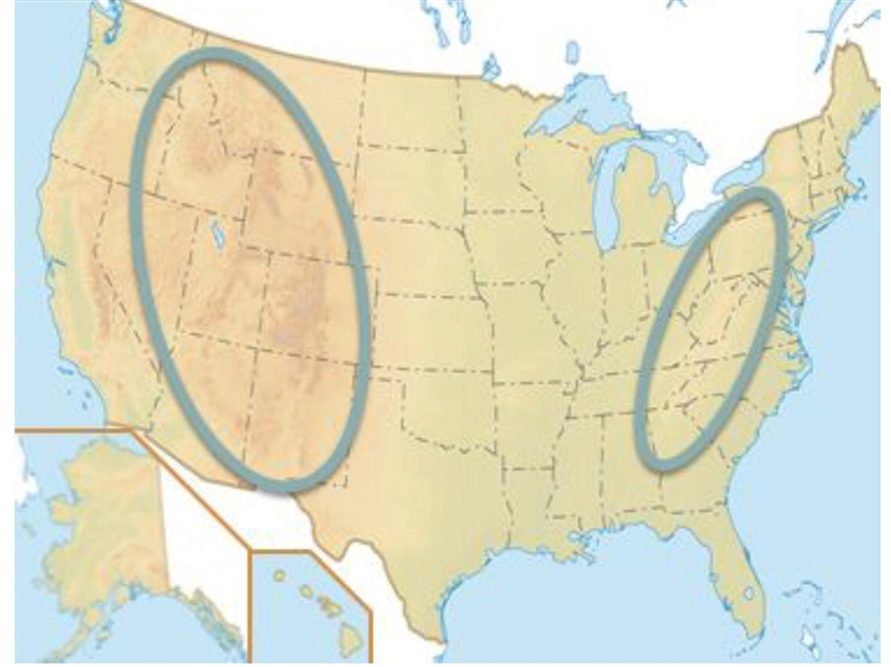 Analyze the map below and answer the question that follows. The main economic activity-example-1