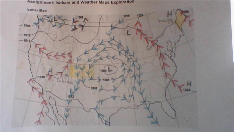 According to the map, where would the strongest winds expected?-example-1