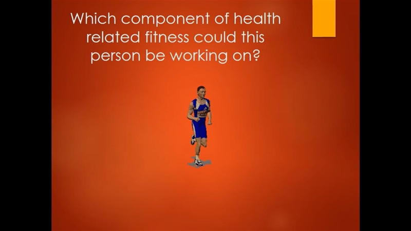 Homework Help ASAP 1) Which Component of health related fitness could this person-example-1