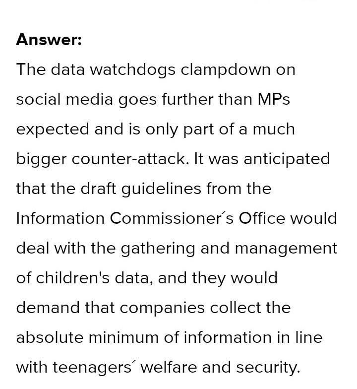 The data watchdogs clampdown on social media goes further than MPs expected and is-example-1