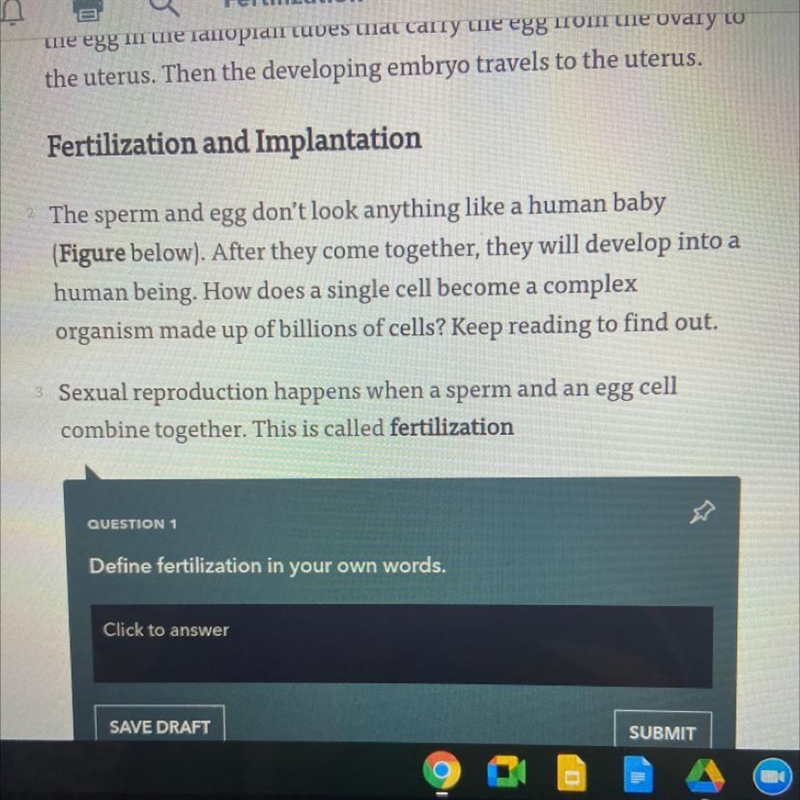 Define fertilization?-example-1