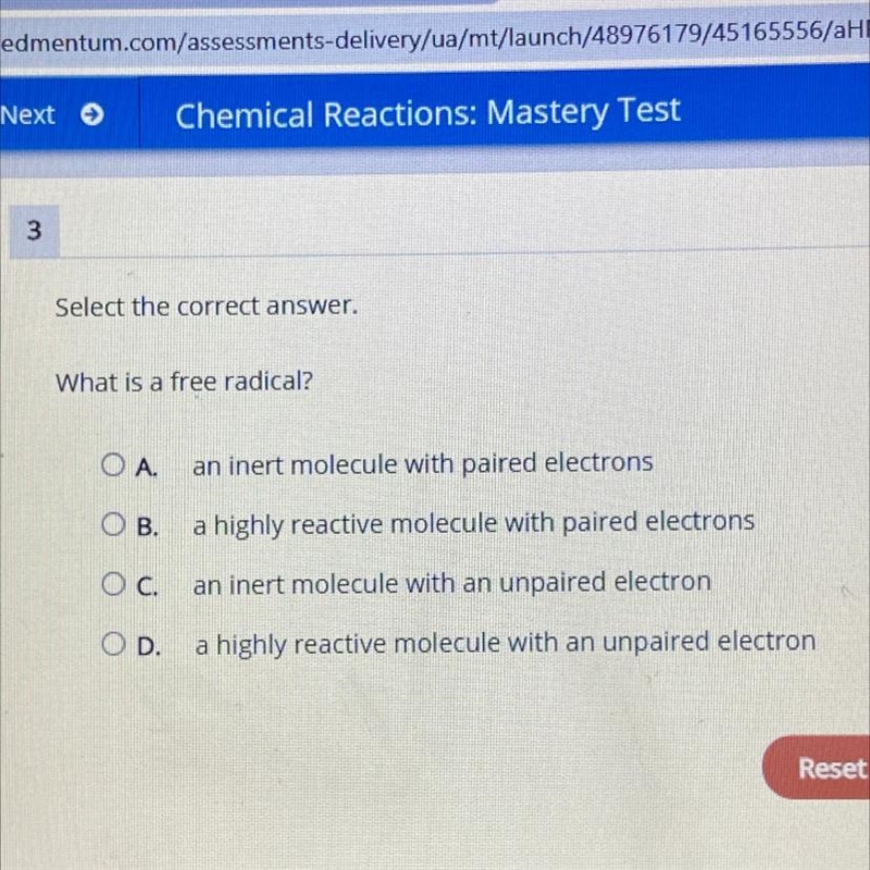 What is a free radical?-example-1