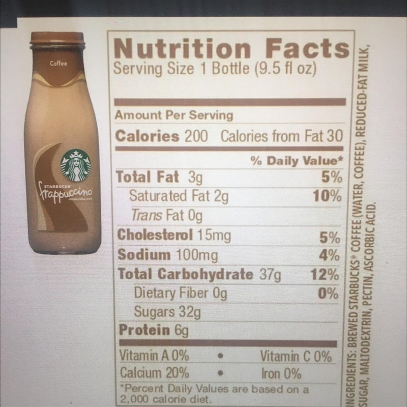 Item name: How many servings in the container: How many grams of sugar: How many teaspoons-example-1