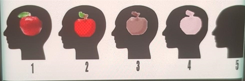 When you imagine an apple which number do you see​-example-1