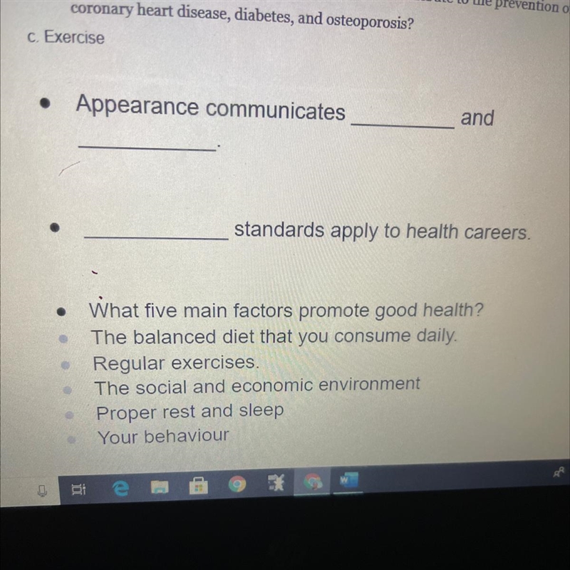 Standards apply to health careers-example-1