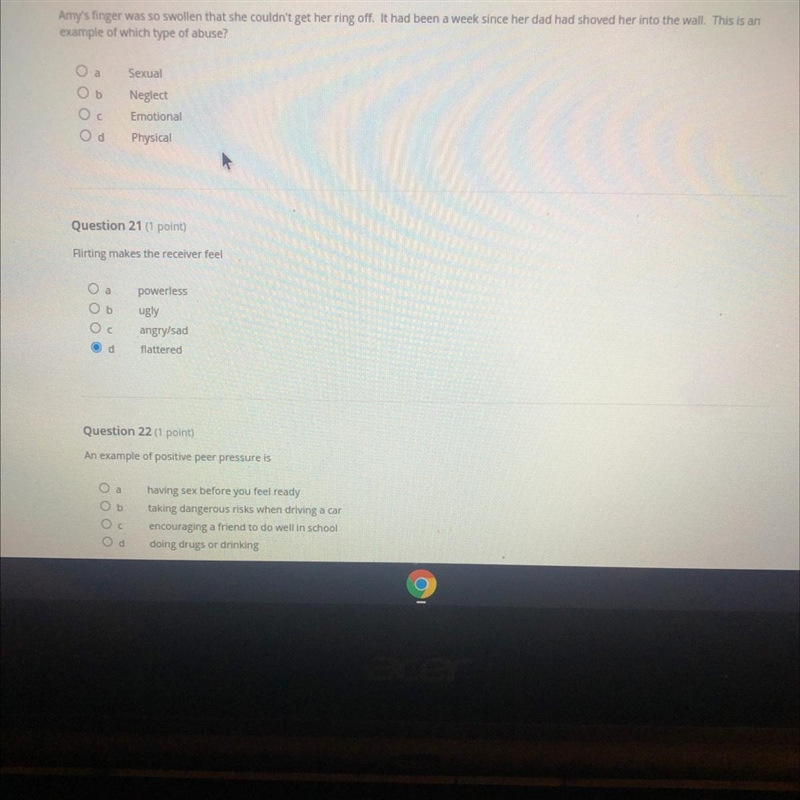 ASAP plss help me answer question 20 and 22-example-1