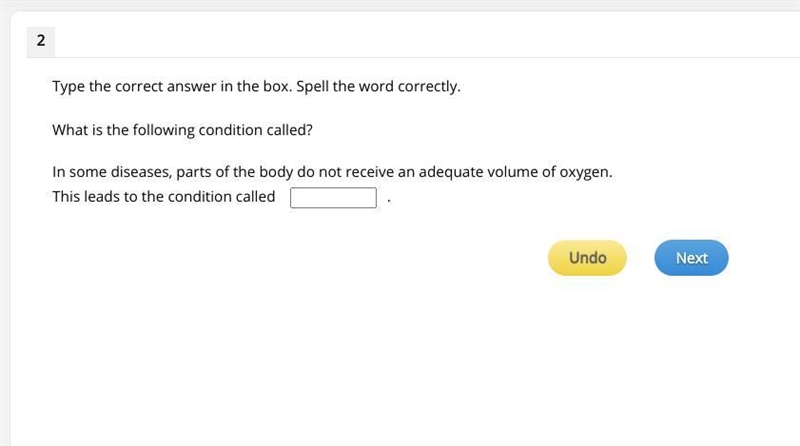 Type the correct answer in the box. Spell the word correctly. What is the following-example-1