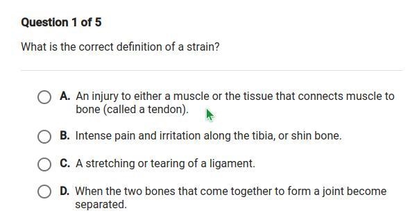 What is the correct definition of a strain?-example-1