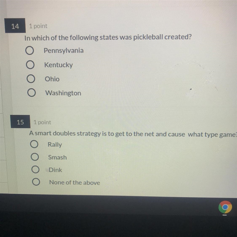 In which of the following states was pickle ball created? In pickle ball-example-1