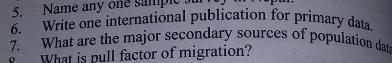 Write one international publication for primary data.​-example-1