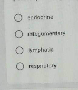 Which organ system consists of hormone-secreting glands, such as the pituitary and-example-1