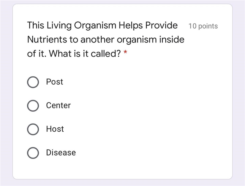 This Living Organism Helps Provide Nutrients to another organism inside of it. What-example-1