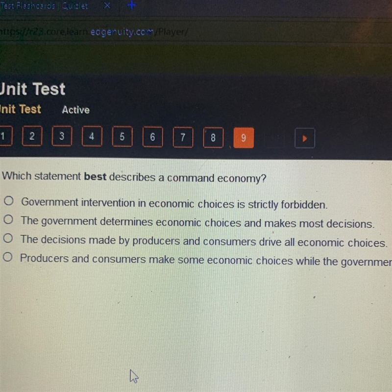 Which statement best describes a command economy?-example-1