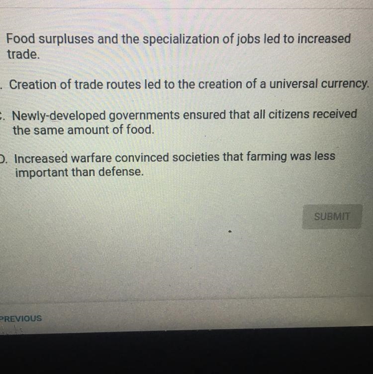 How did the Neolithic Revolution impact the economies of early human society's-example-1