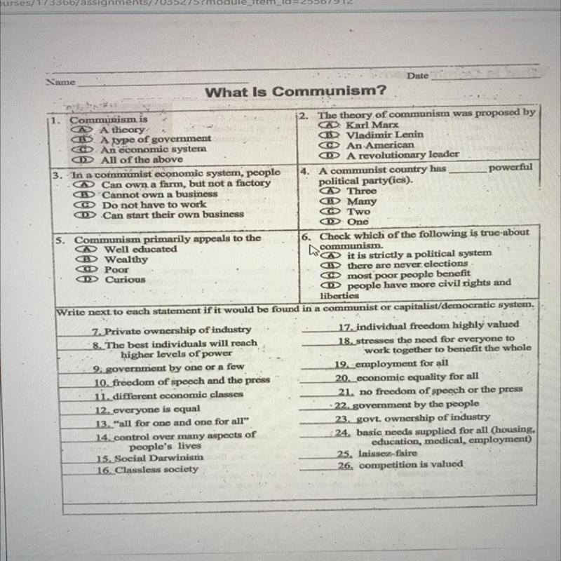 PLZ HELP T^T TITLE:What Is Communism? What is communism? Communism was a plan designed-example-1