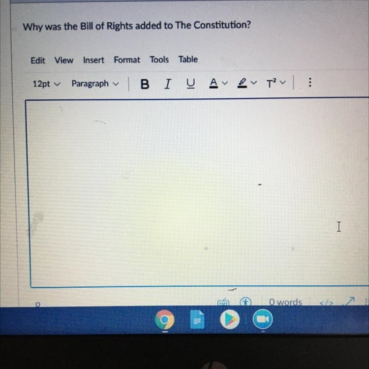 Why was the bill of rights added to the constitution?-example-1