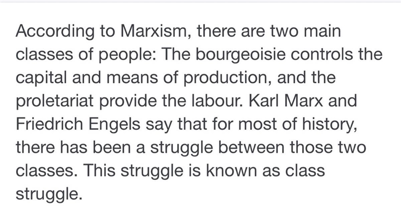 Karl Marx wrote in The Communist Manifesto that the history of man had been defined-example-1