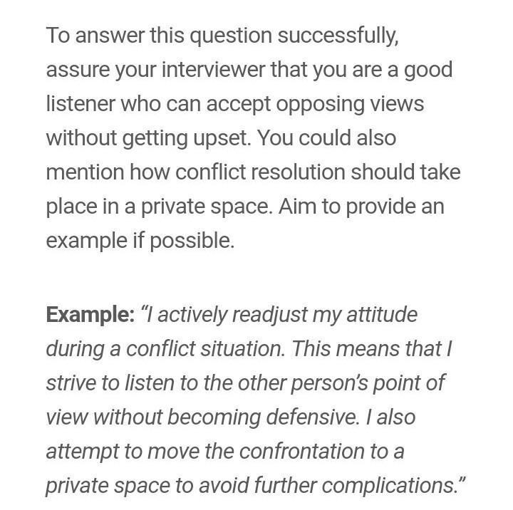 A conflict and how you overcame it-example-1