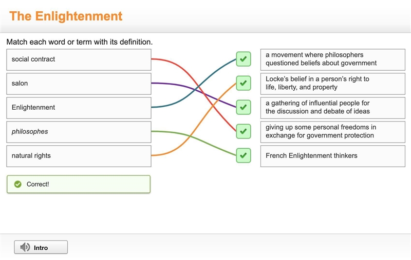 Match each word or term with its definition.-example-1