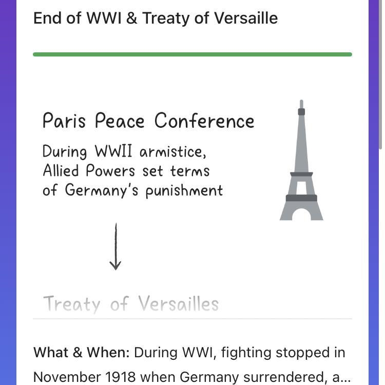 Why was it a bad idea for England and France to force Germany to be punished and accept-example-1