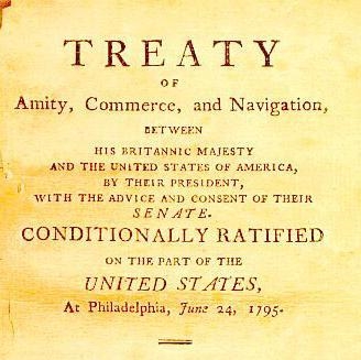 How did Washington deal with treaty negotiations, since no process was spelled out-example-1