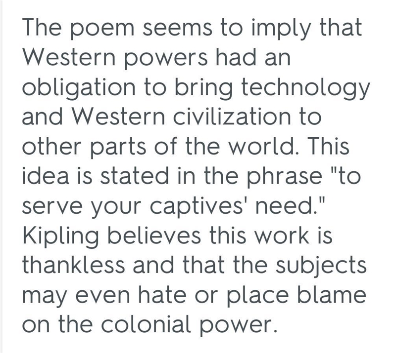 Colonies were mostly run for the benefit of mother countries, but some people believed-example-1