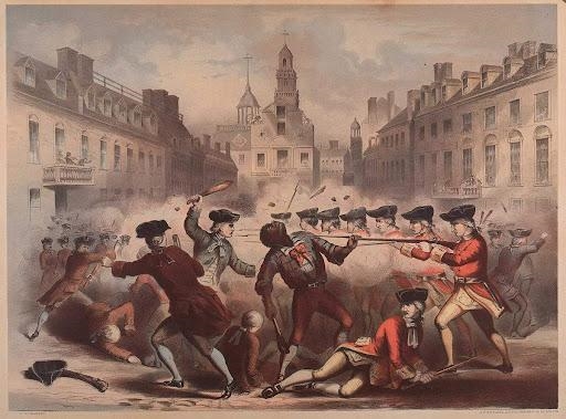 Which of the following caused the Boston Massacre to occur in 1770? A. The British-example-1