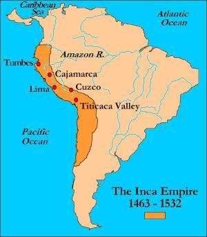 Where was the ican empire located-example-1