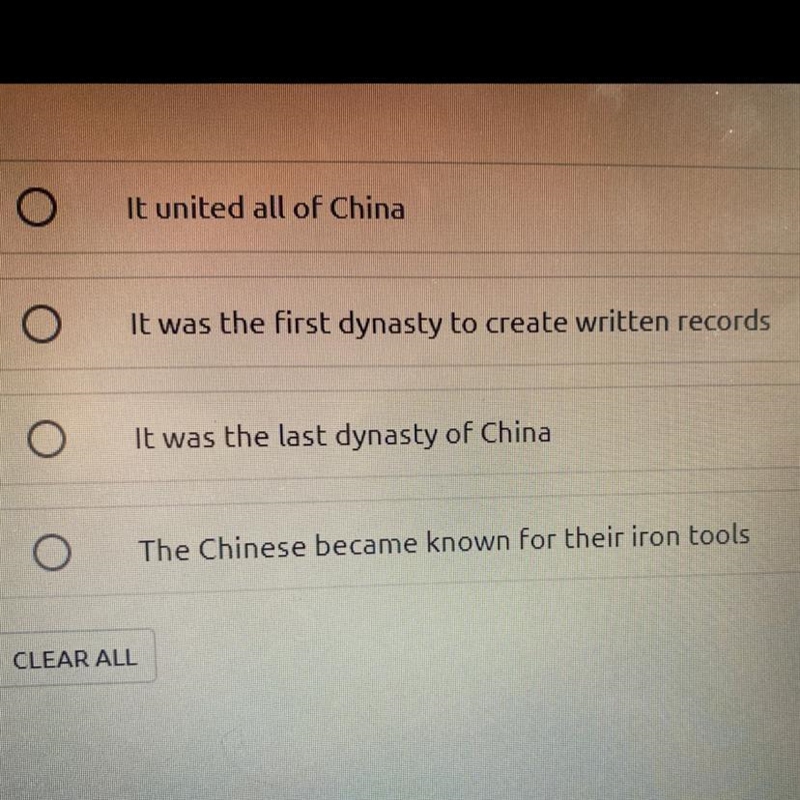 Which of these statements describe the Han Dynasty and its influence on Chinese society-example-1