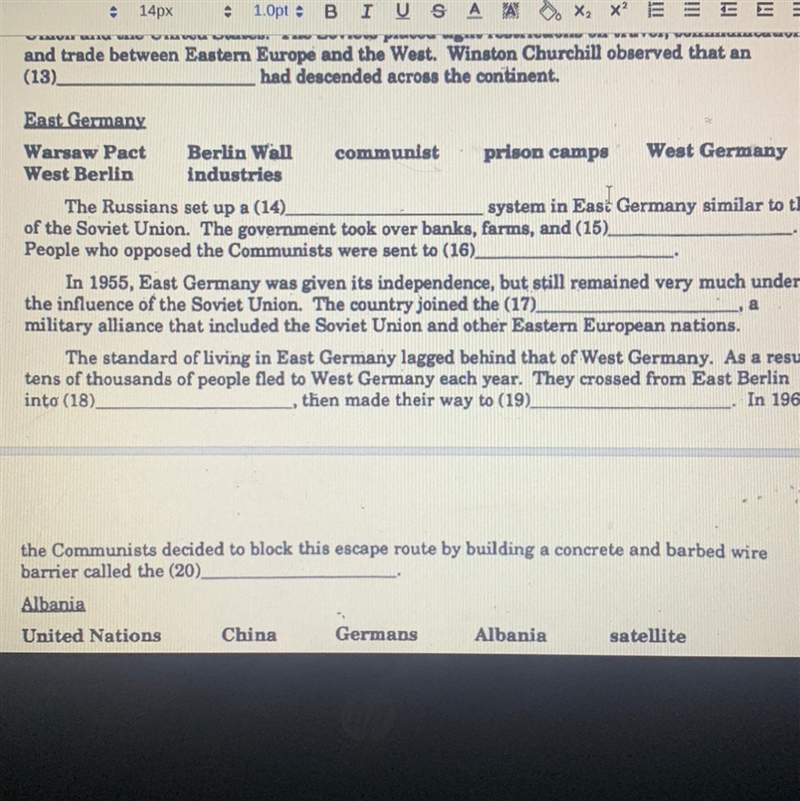 Need help with east Germany-example-1