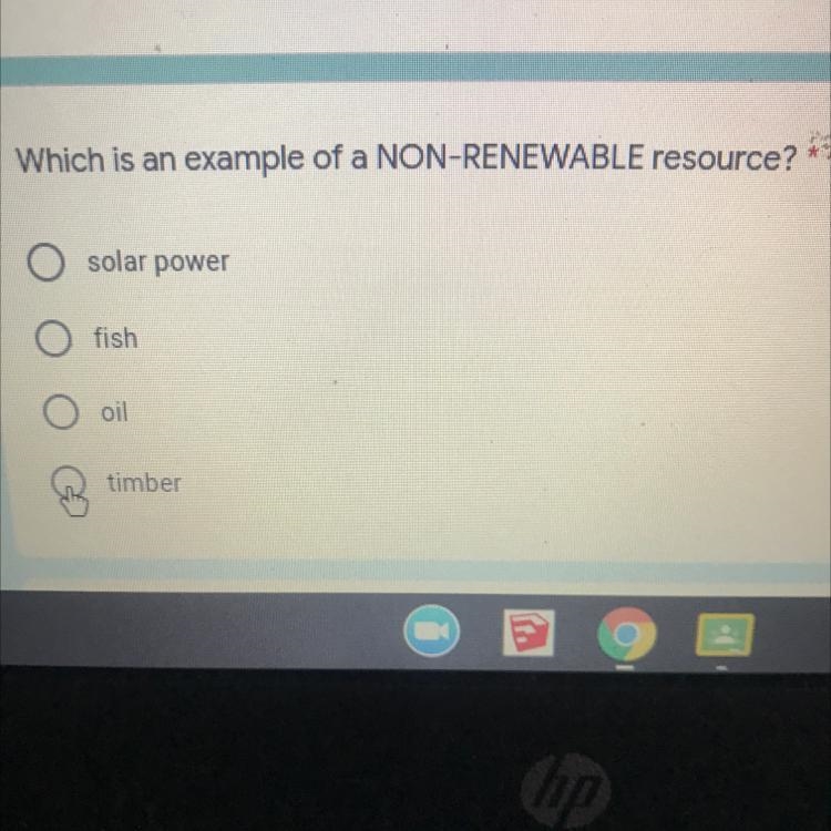 Which is an example of a non-renewable resource-example-1