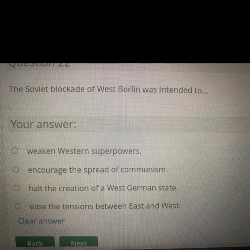 The Soviet blockade of West Berlin-example-1