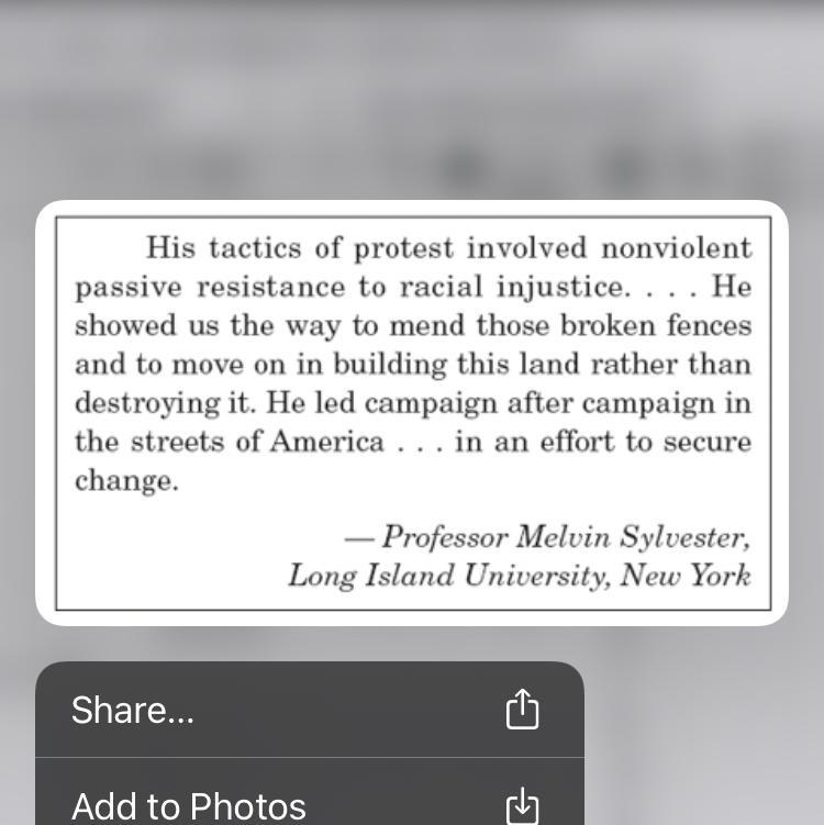 The tribute above describes which of the following individuals? W.E.B. Du Bois ⊝ Langston-example-1