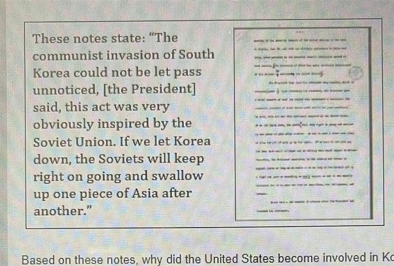 PLZ HELP ME ON THIS TEST In June 1950, North Korea.On June 27, President Truman and-example-1