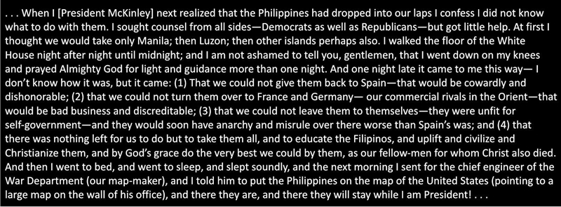 How did the historical context of US Expansion in Asia led to what happened in this-example-1