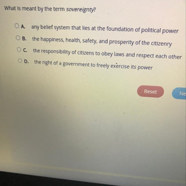 What is meant by term sovereignty please help me-example-1