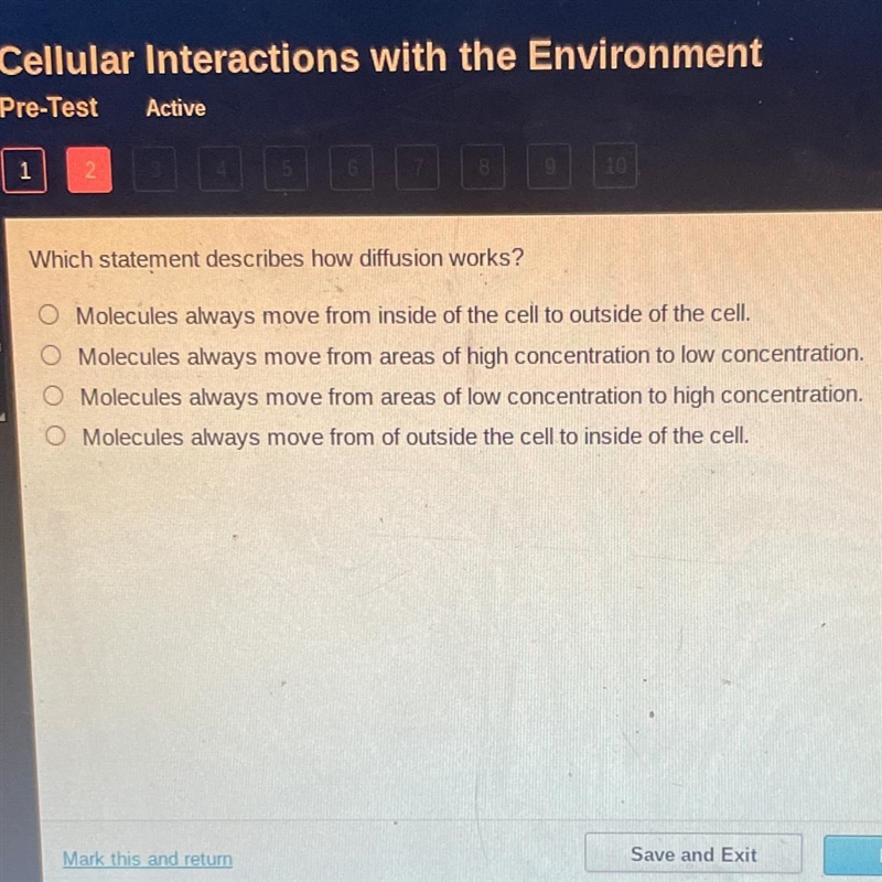 Which statement describes how diffusion works?-example-1