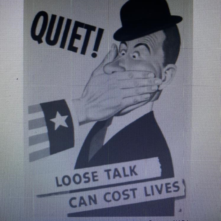 What was the purpose of this type of Office of War Information poster? A-To provide-example-1