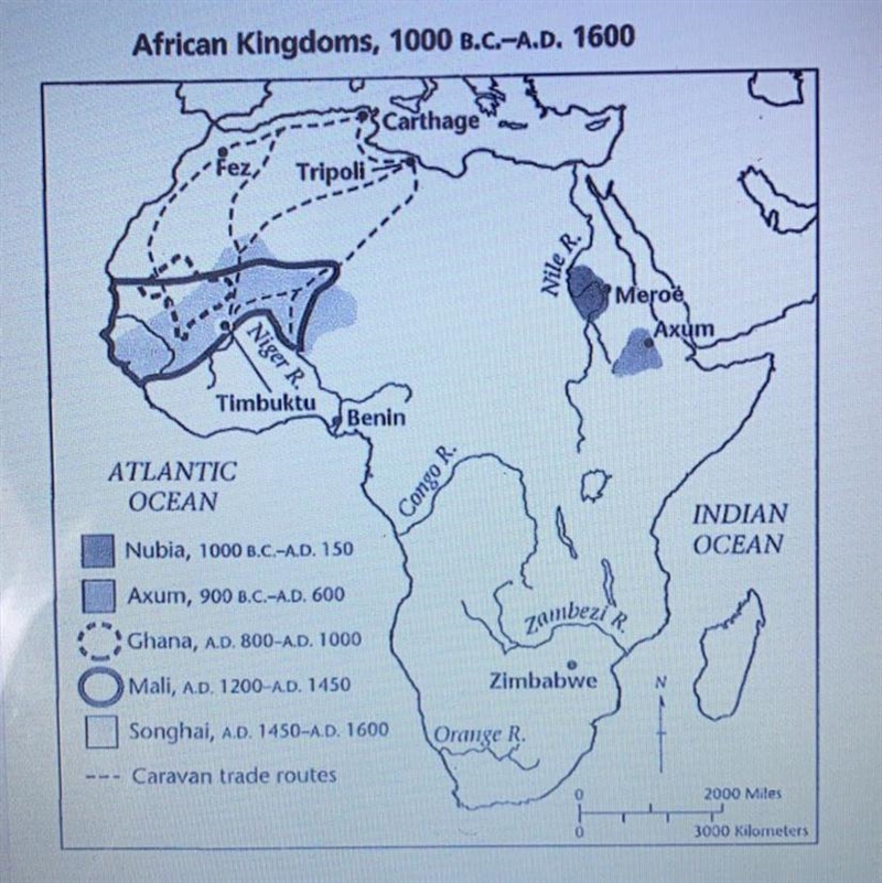 Which conclusion regarding African trade is supported by the information provided-example-1