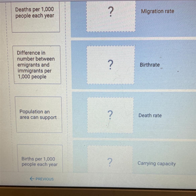 Match the definition in column 1-example-1