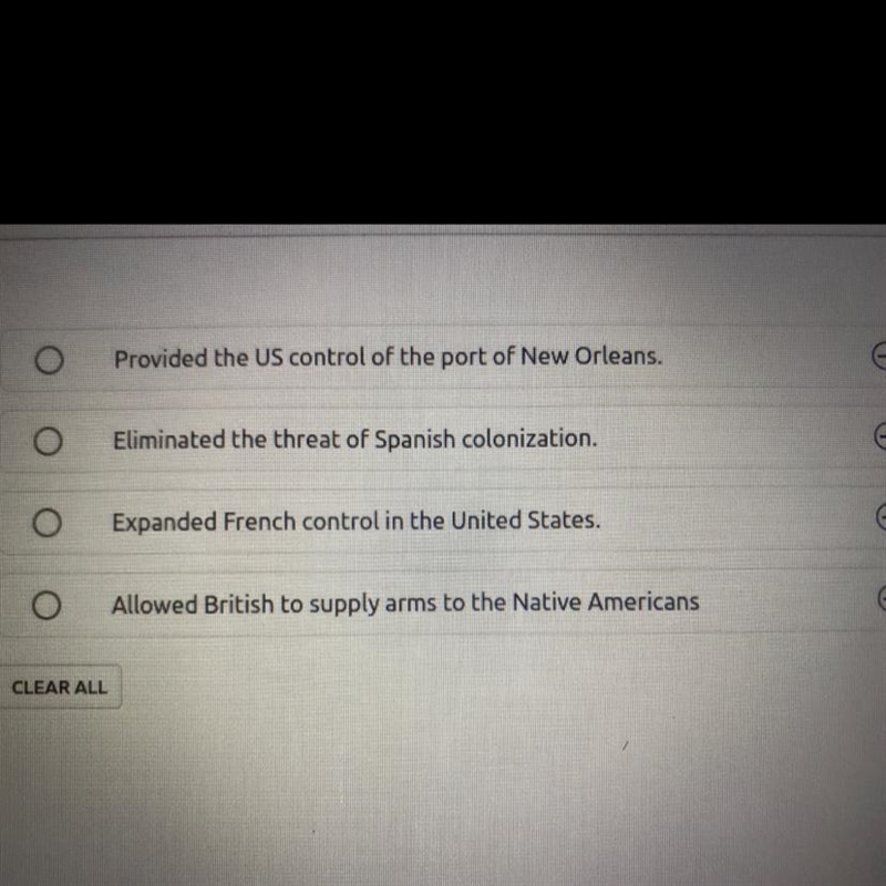 Which of the following describes the impact of land area 2? please repost asap-example-1