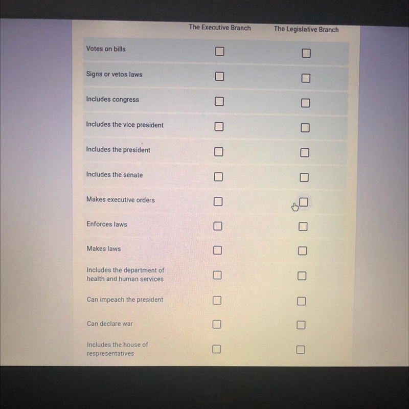 Select which branch (or branches) are being described.-example-1